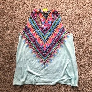 Fun colored dress tank top